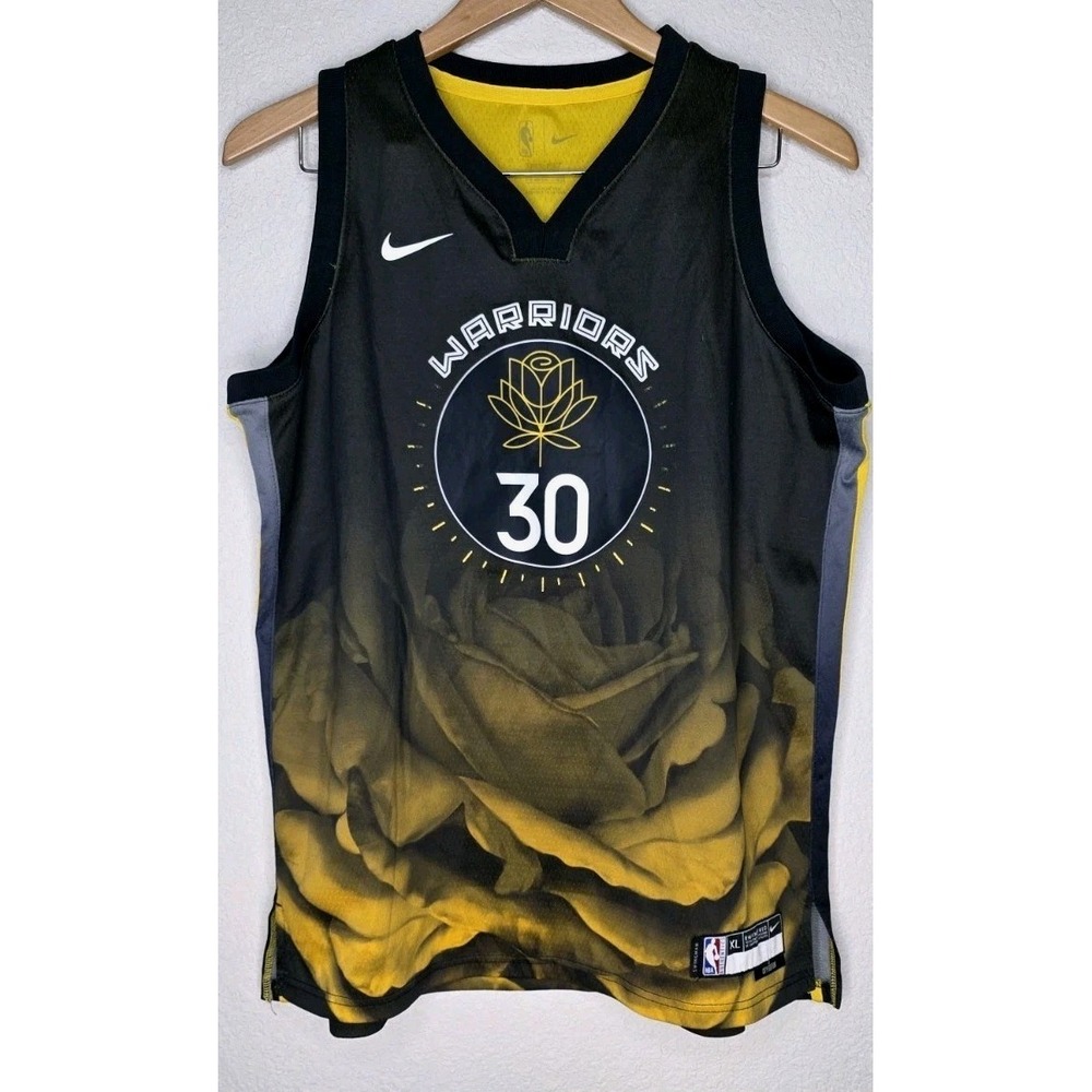Nike Stephen‎ Curry Golden State Warriors City Edition Swingman Jersey Men XL
